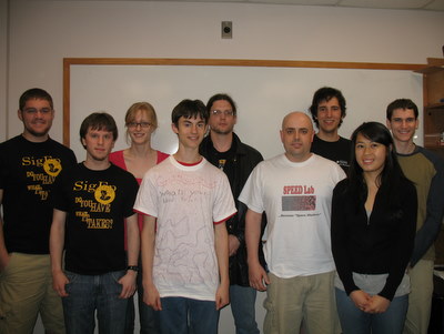 Hiebeler's SPEED Lab Group, Spring/Summer 2010